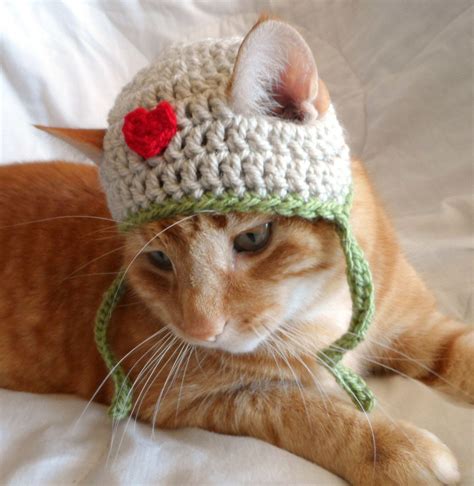 crochet cat hats pattern